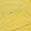 Eco Knit Garn gefärbt Lurex Metallic Stripe Stoff